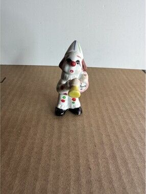 Vintage Sad Clown Figurine